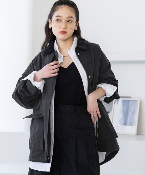 RAGEBLUE（レイジブルー） ミリタリージャケット モッズコート 2WAY