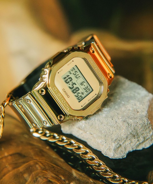 G-SHOCK 腕時計 FINE METALLIC SERIES / GM-5600YMG-9JF メンズ