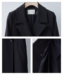 「PUBLIC TOKYO」 チェスターコート 1 アイボリー レディースの画像6