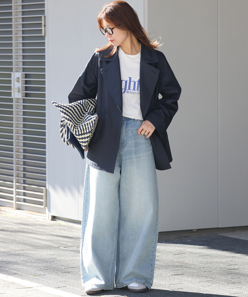JOURNAL STANDARD relume トレンチコート コート ハーフトレンチ