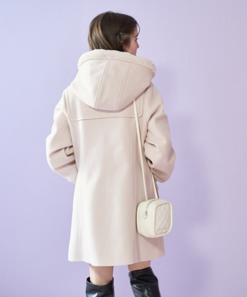 「OLIVE des OLIVE」 ダッフルコート FREE ブラウン レディース_画像7