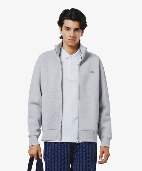 LACOSTE（ラコステ） トレーナー スウェット 鹿の子ダブルジップ