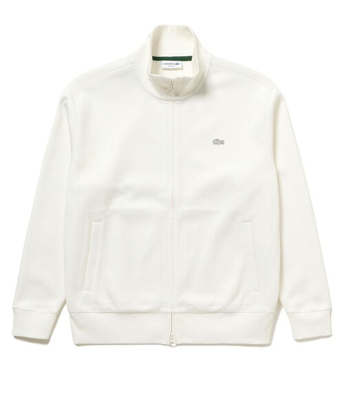 LACOSTE（ラコステ） カーディガン 鹿の子ダブルジップ ハイネック