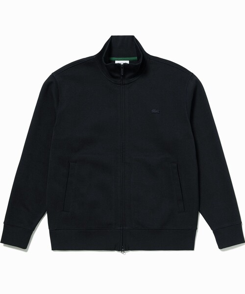 LACOSTE（ラコステ） カーディガン 鹿の子ダブルジップ ハイネック