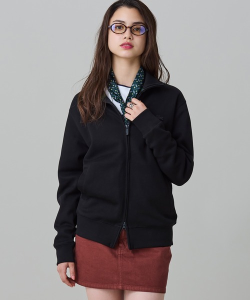 LACOSTE（ラコステ） カーディガン 鹿の子ダブルジップ ハイネック