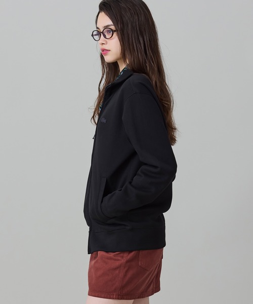 LACOSTE（ラコステ） カーディガン 鹿の子ダブルジップ ハイネック