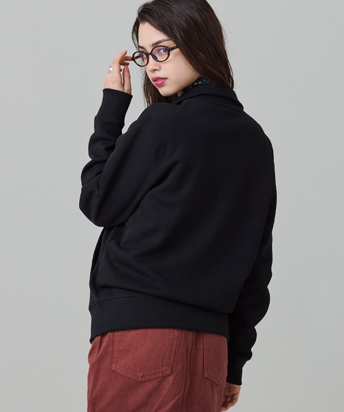 LACOSTE（ラコステ） カーディガン 鹿の子ダブルジップ ハイネック