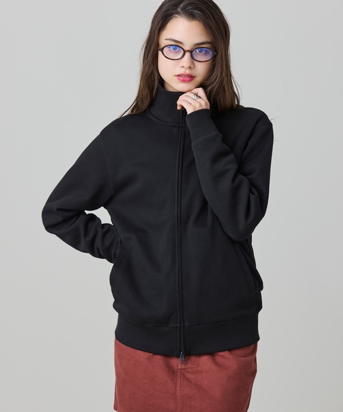 LACOSTE（ラコステ） カーディガン 鹿の子ダブルジップ ハイネック