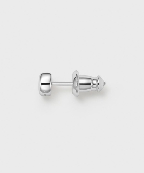 4℃ HOMME+（ヨンドシーオムプラス） ピアス 「5月誕生石」シルバー