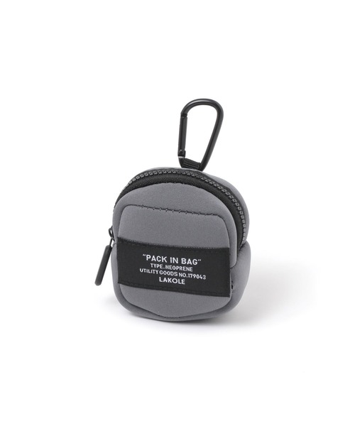 LAKOLE（ラコレ） ポーチ ネオプレーンカラビナポーチ / 156554