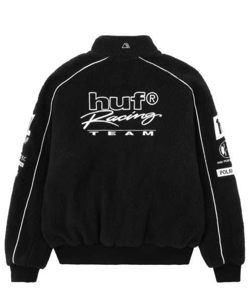 「HUF」 ジップアップブルゾン SMALL グリーン メンズ_画像3