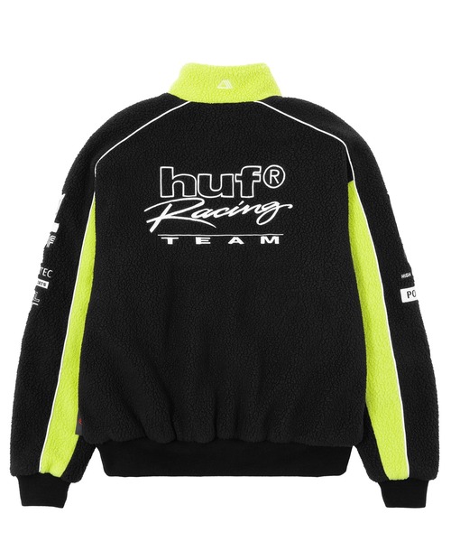 「HUF」 ジップアップブルゾン SMALL グリーン メンズ_画像7