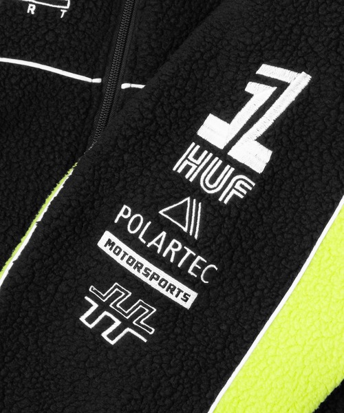 「HUF」 ジップアップブルゾン SMALL グリーン メンズ_画像9