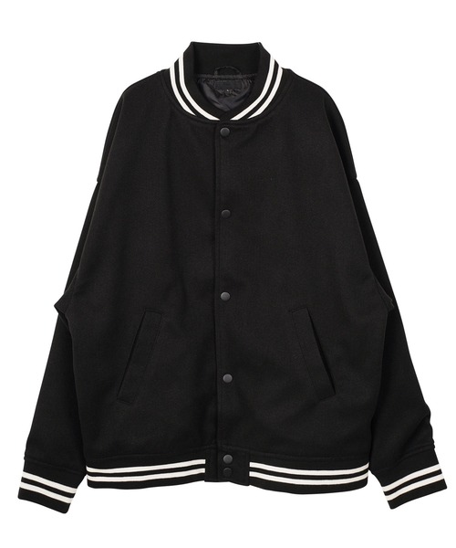 「JIGGYS SHOP」 「roshell」スタジャン MEDIUM ブラック系その他2 メンズ_画像8