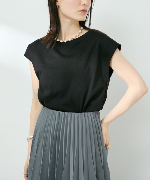 タグ付き＊VERMEIL par iena プルオーバー VERMEIL par iena｜ICE Feel Cotton Knit プルオーバー