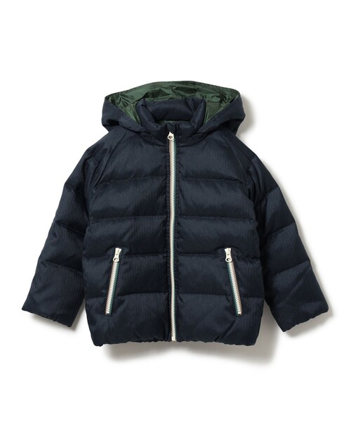 【新品未使用】B:MING beams ダウンジャケット　150 160 B：MING by BEAMS ダウン アウター ポケッタブル ブルゾン