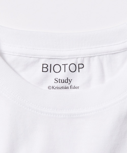 BIOTOP tシャツ 「Study for BIOTOP」 Photo T-Shirts 25SS