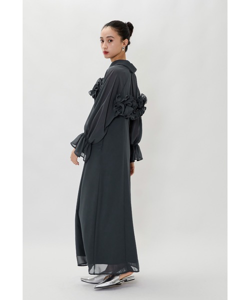 niana フリル付きセットアップドレス Mサイズ niana（ニアナ） ドレス : ZOZOTOWN Yahoo!店 - 通販 - Yahoo!ショッピング