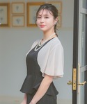 カーディガン 半袖 ボレロ 結婚式 ショート丈...の詳細画像4