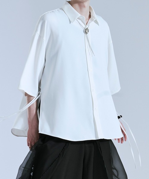 Ellno Loset（エルノロゼット） uvカット シャツ 「機能性付き」サイド