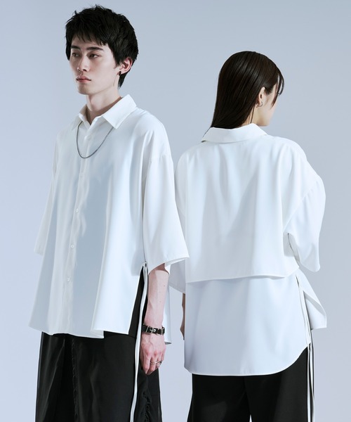 Ellno Loset（エルノロゼット） uvカット シャツ 半袖 「機能性付き