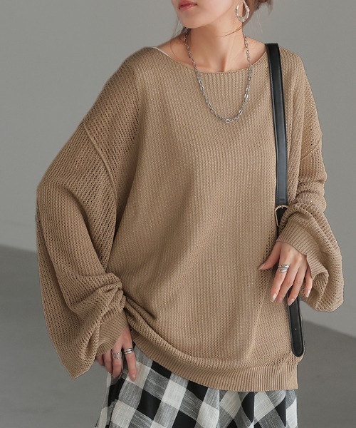 ニット セーター 「2SET」メッシュニット セット レディース ニット セーター メッシュニットトップス レディース : ZOZOTOWN