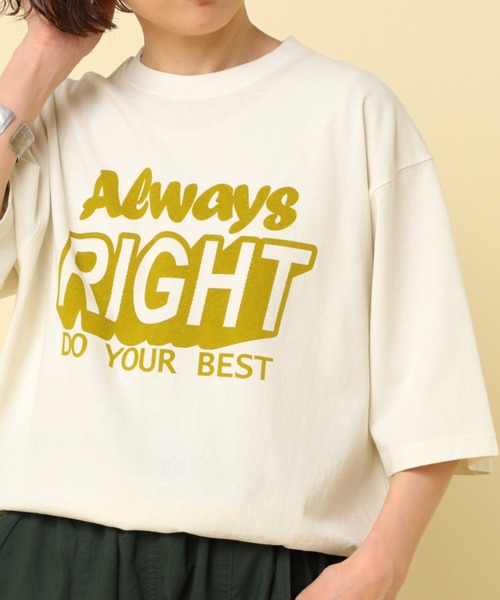 tシャツ M2453 ＡＬＷＡＹＳピグメントＴ レディース