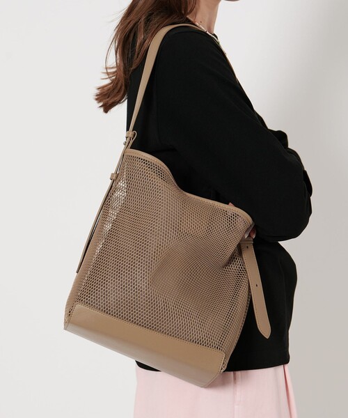 【最終値下げ】メッシュワンショルダーバッグ UNITED ARROWS ショルダーバッグ バッグ COMFY メッシュ ワン