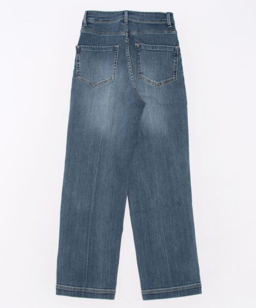 [JENNE] обработка Denim брюки MEDIUM голубой женский 
