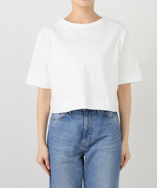 IENA クロップドTシャツ IENA｜《WEB限定/追加》クロップドTシャツ | Rakuten Fashion