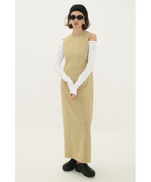 CLANE ワンピース BACK SHEER MAXI ONEPIECE 18112-5262