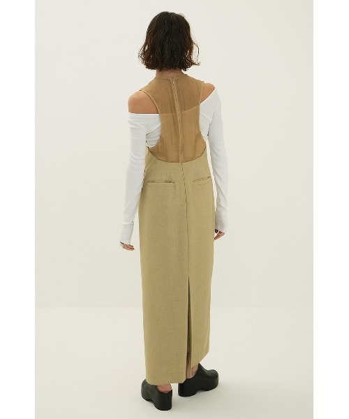 CLANE ワンピース BACK SHEER MAXI ONEPIECE 18112-5262