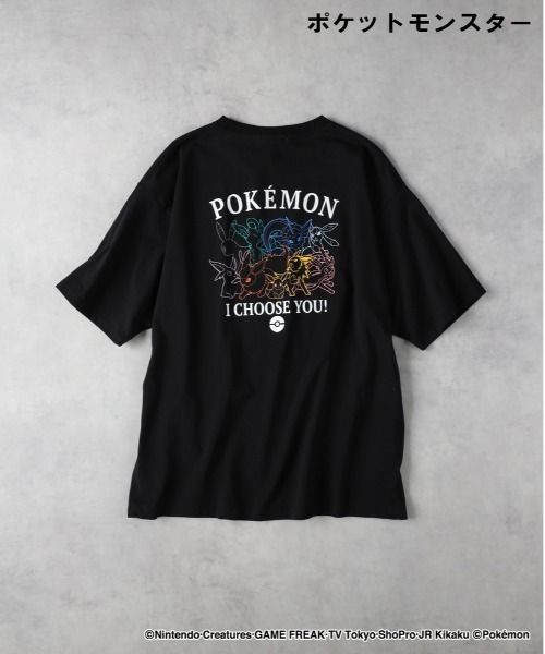 Right-on tシャツ 「キャラクター」「ポケモン」プリントT