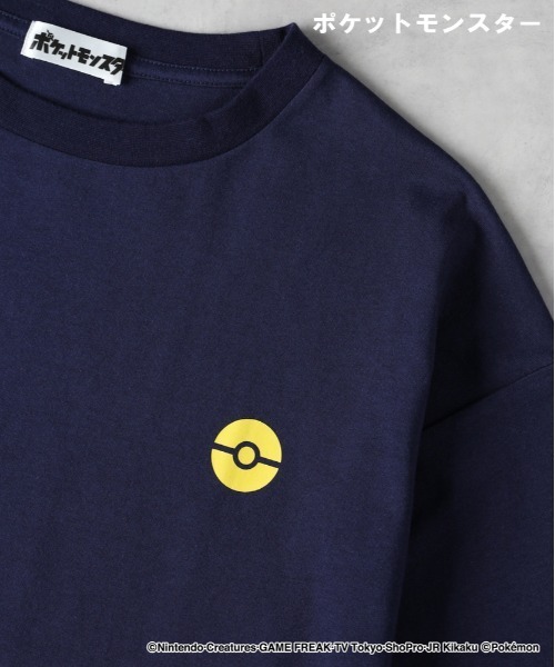 Right-on（ライトオン） tシャツ 「ポケモン」プリントTシャツ (バック