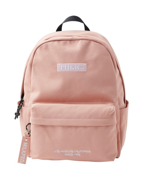 【新品未使用】MILKFED. ミルクフェド　ピンク　ライトパープル　リュック MILKFED. 「MILKFED.」 リュック ONE SIZE ライトピンク
