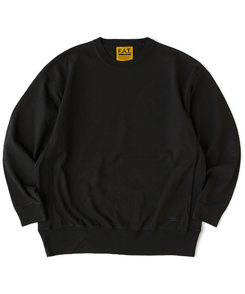 極美品FAT used加工ハーフジップ ヘビーオンススウェットSKINNY