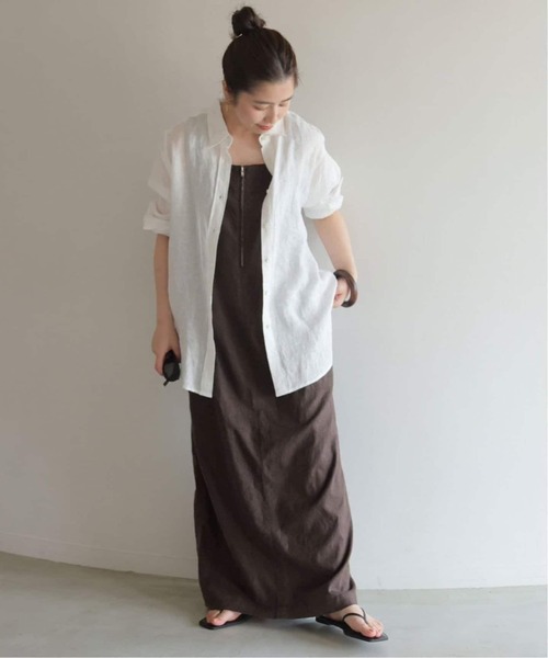 24年 美品 SLOBE IENA スローブイエナ アイラインジャンパースカート SLOBE IENA（スローブイエナ）の「《追加2》アイライン