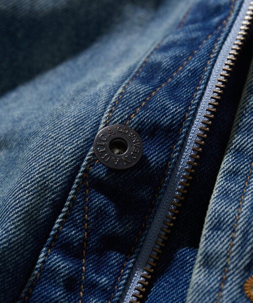 NAUTICA（ノーティカ） デニムジャケット MEDIUM ブルー メンズ