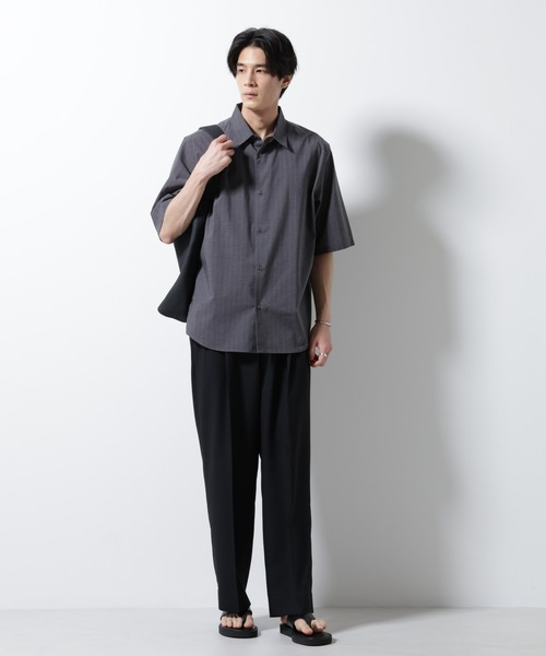 kamiya NANO UNIVERSE カシュクール長袖シャツ☆新品 kamiya 様専用NANO UNIVERSE カシュクール長袖シャツ☆新品