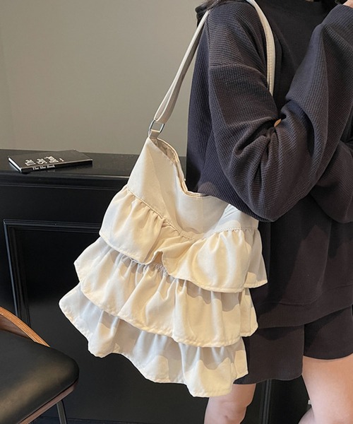 aimoha（アイモハ） ショルダーバッグ バッグ フリルワンショルダー