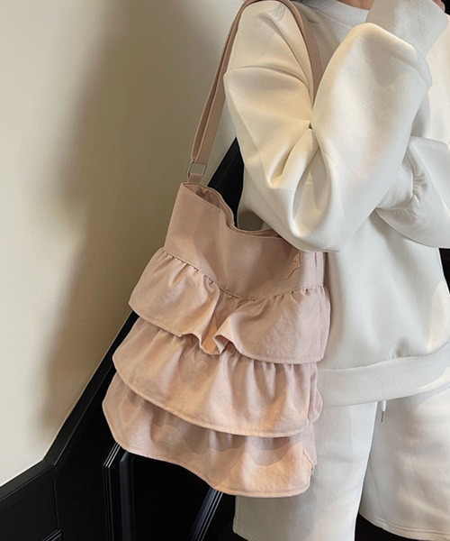 aimoha（アイモハ） ショルダーバッグ バッグ フリルワンショルダー