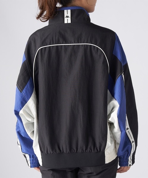 Kappa 「Kappa」 ジップアップブルゾン LARGE ブラック