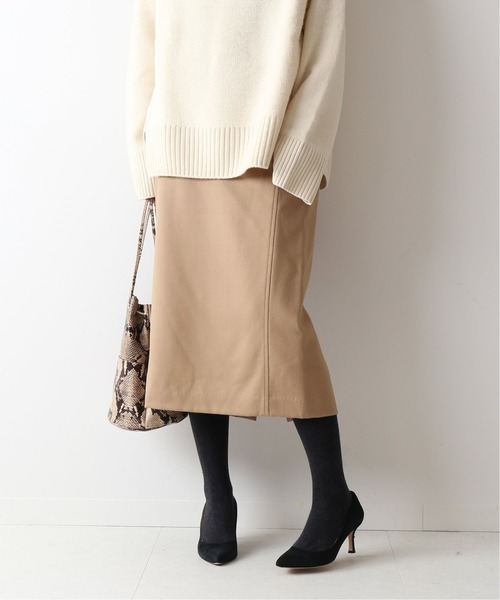 FRAMeWORK（フレームワーク） タイトスカート 40 ベージュ レディース