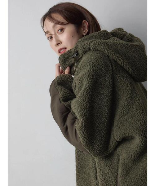 「Green Parks」 「chocol raffine robe」ブルゾン FREE ブラック レディース_画像5