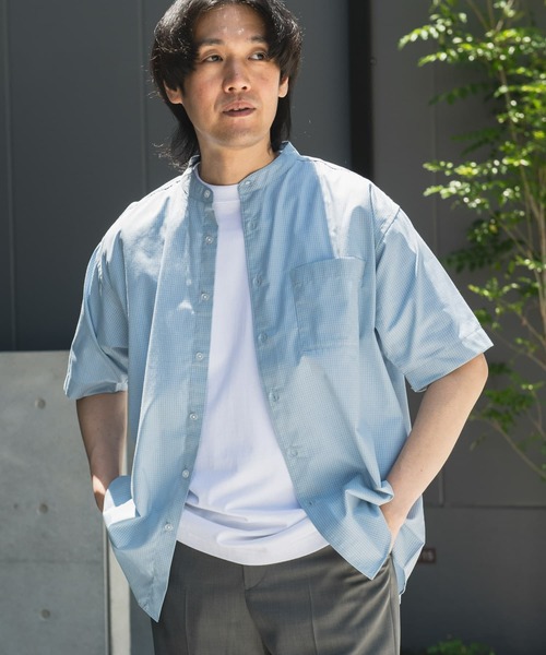 シャツ TC バンドカラー ショートスリーブシャツ メンズ | URBAN RESEARCH DOORS | 04