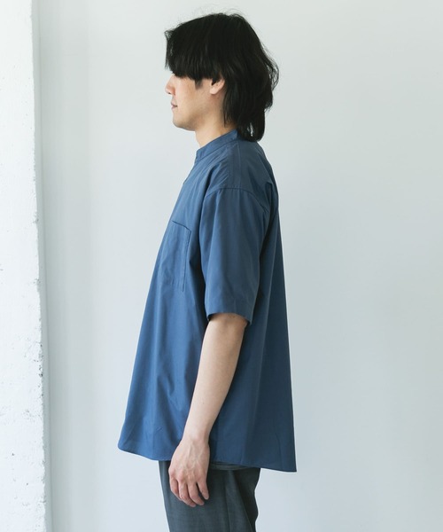 シャツ TC バンドカラー ショートスリーブシャツ メンズ | URBAN RESEARCH DOORS | 19