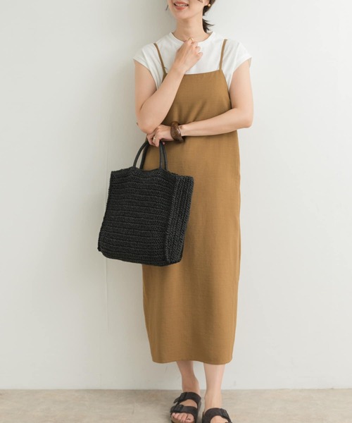 URBAN RESEARCH DOORS ワンピース ストレートキャミワンピース