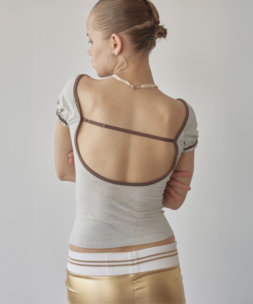 SCULPTOR（スカルプター） tシャツ 半袖 Tourist Scoop Back Tee