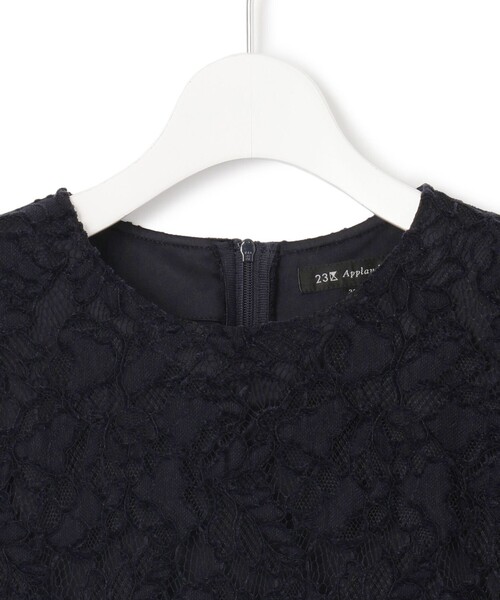 23区 ドレス 「APPLAUDIR」モールラインフラワーレース : ZOZOTOWN