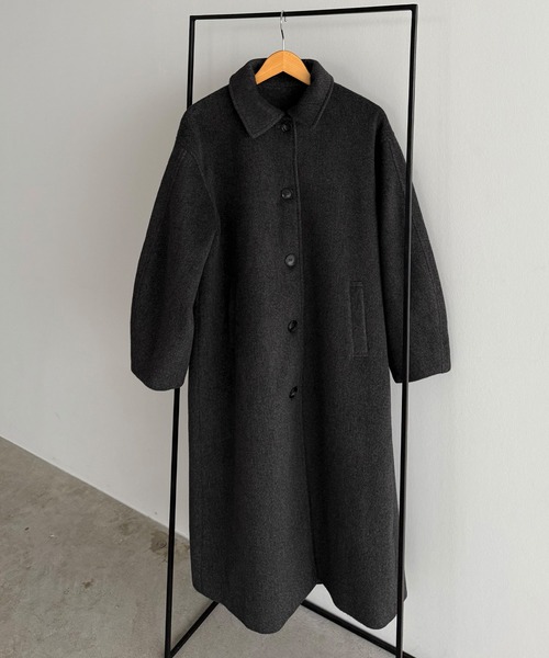 メゾンスペシャル　ボリュームスリーブステンカラーコート MAISON SPECIAL（メゾンスペシャル）の「ボリュームスリーブステン